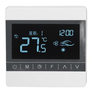 THERMOSTAT D'AMBIANCE COC-7352625115212-Thermostat LCD Thermostat domest