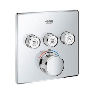 ROBINETTERIE SDB GROHE Grohtherm SmartControl Thermostat avec 3 robinets d'arrêt, 1 pièce, (29126000)