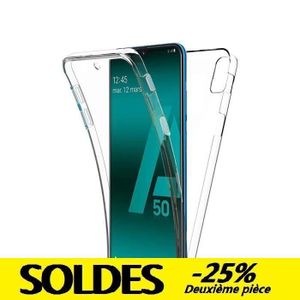 COQUE - BUMPER New&Teck Coque 360 Degré Samsung Galaxy A50 - Prot