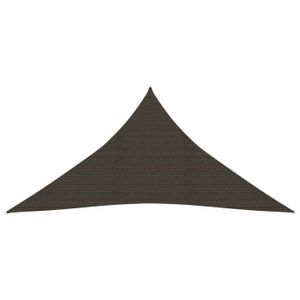 VOILE D'OMBRAGE Voile d'ombrage 160 g-m² Marron 4x5x5 m PEHD LY762