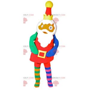 DÉGUISEMENT - PANOPLIE Mascotte de Père Noël colorée et original - Costum