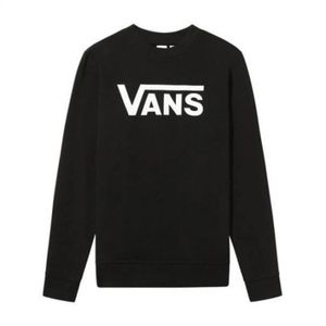 SWEATSHIRT VANS CLASSIC CREW SWEAT-SHIRT FEMME NOIR VN0A4S97B