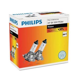 Philips 12972XVPB1 Ampoule halogène X-tremeVision H7 55 W 12 V - Conrad  Electronic France