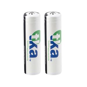PILES 2 batteries lithium-ion 18650 3,7 V / 2600 mAh
