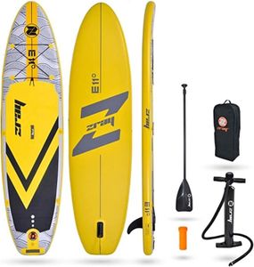 STAND UP PADDLE Stand Up Paddle gonflable ZRAY Evasion E11 11' 2020 335x81x13cm (11'x32''x5'') -Dropstitch -246L/120KG MAX -Option siège kayak