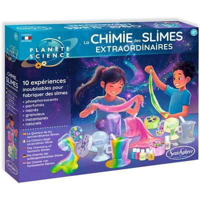 UNGLINGA Experimental Science Kits for Kids, Educational STEM Toys Gifts for Boys Girls, Chemistry Set, Bouncing Ball