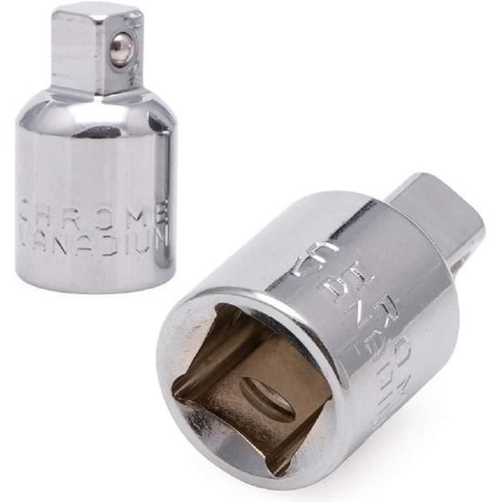 Adaptateur De Douille Pour Clé à Cliquet - 1/2'', 3/8'', 1/4'' - Acier Chrome-vanadium - Garantie 2 Ans