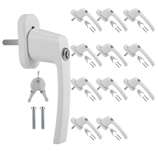 MagiDeal Poignée De Verrouillage De Fenêtre Poignée De