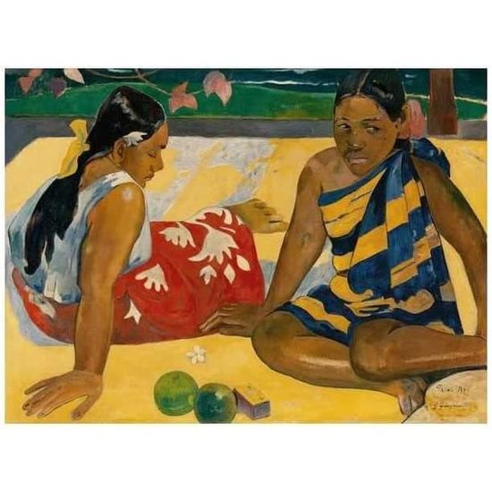 Paul Gauguin / Women in Tahiti / 1891 - Paul Gauguin as art print or hand painted oil