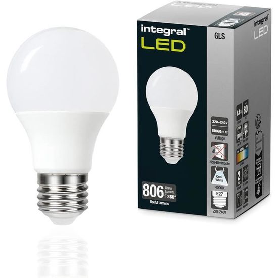 LED E27 STANDARD - 14W BLANC FROID