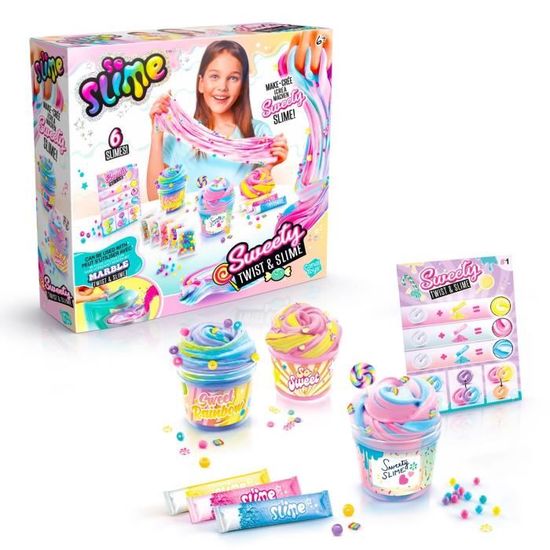 Canal Toys So Slime Yummy Twist & Slime - Mixeur à Slime avec Accessoires et Recettes - Jouet