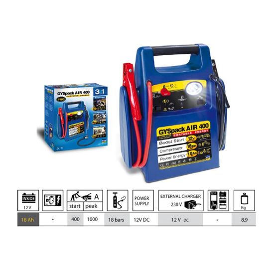 Gys Démarreur Autonome 12/24v - Pack Truck - Foto 14