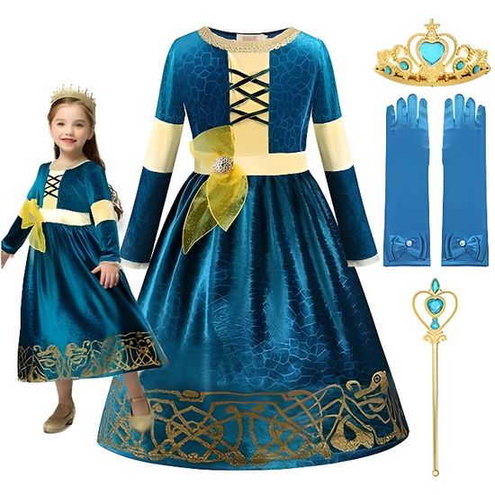 deguisement rebelle merida fille