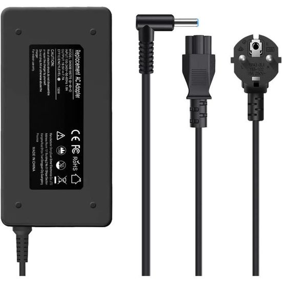 Chargeur HP Pavilion 180W – Pour ZD8000, ZD8100, ZD8200 – DC688A/DR911A – Occasion
