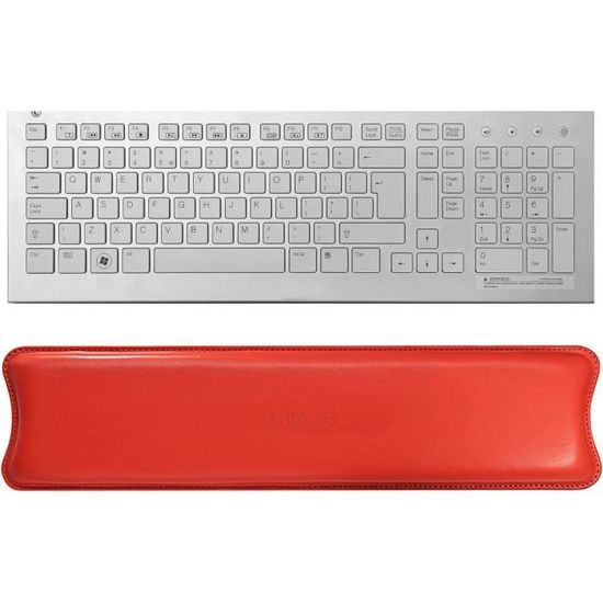 Repose-poignet Ergonomique Pour Clavier - Coussin Mémoire De Forme Anti-dérapant - 15x9x1,5 Cm