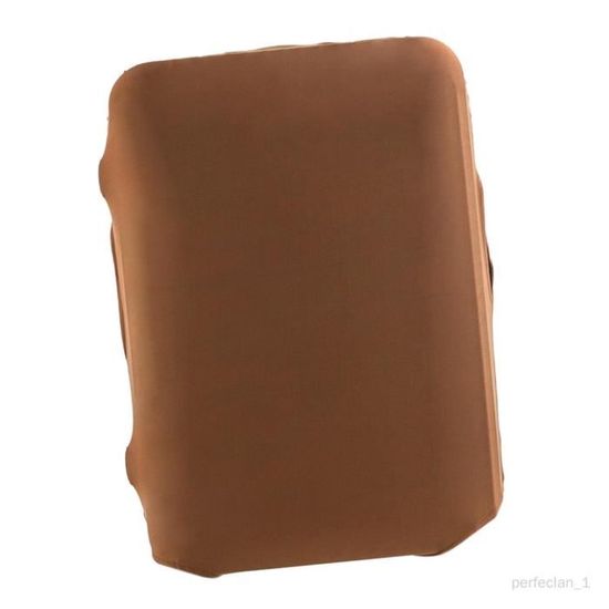 Housse De Valise à Carreaux Marron/beige - Protection Lavable Anti-rayures, 4 Tailles (S à XL), élastique