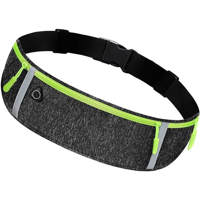 Ceinture de course pied Gris Sac banane tanche pour t l phone