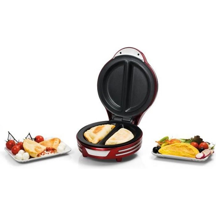 ARIETE 182 Appareil à omelette vintage - Rouge