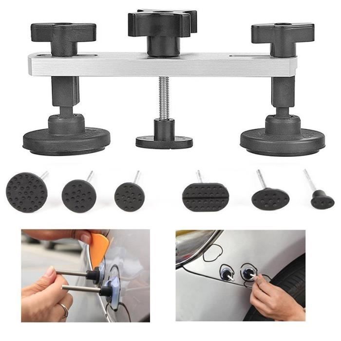 Extracteur Pont Kit Debosselage Outillage Carrosserie Voiture Automobile Rayure Suppression Dent Reparation Auto et Réfrigérateur