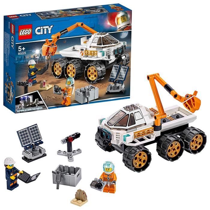 LEGO City - Le véhicule d'exploration spatiale, Enfant de 5 Ans et Plus, Jouet de Construction 202 Pièces - 60225