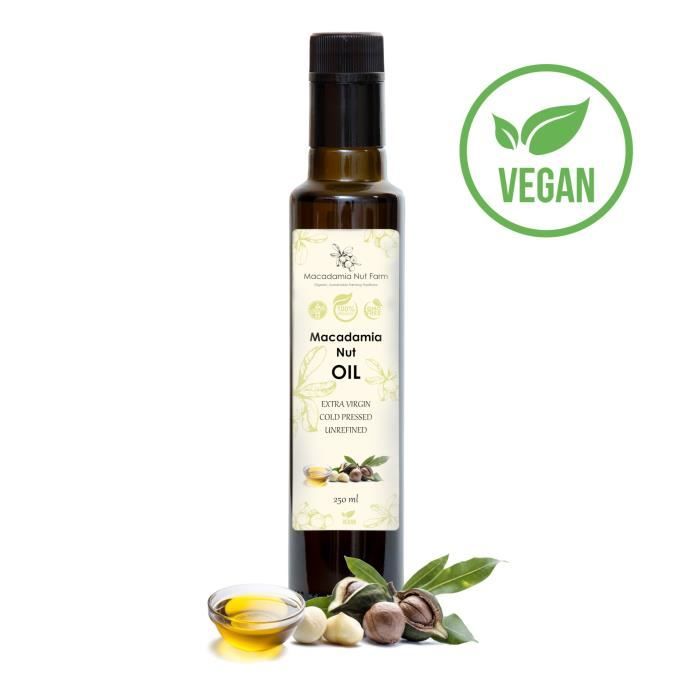 Huile de noix de macadamia, 250 ml