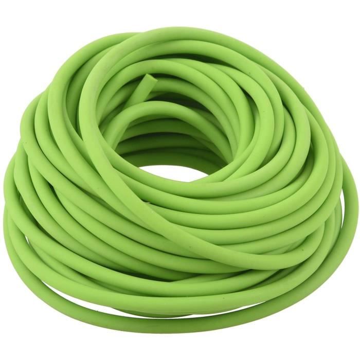 Bande De RéSistance en Caoutchouc d'exercice De Tubes Catapulte Surnommer Lance-Pierres éLastique,Vert 10M