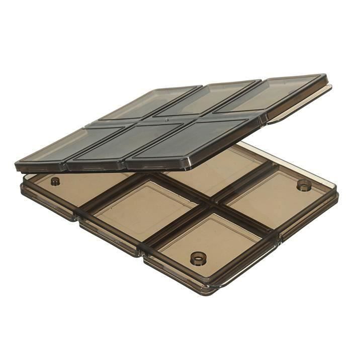 Pliable 12 Slot SIM-Micro SD-TF Mémoire Carte Housse Boîte Stockage Rangement Fe11930