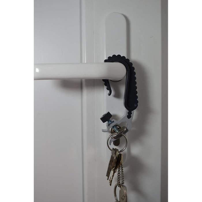 Cal Crocodile Protection anti-effraction pour porte de maison ou d'appartement Protection contre le forçage de serrure Sécurité d