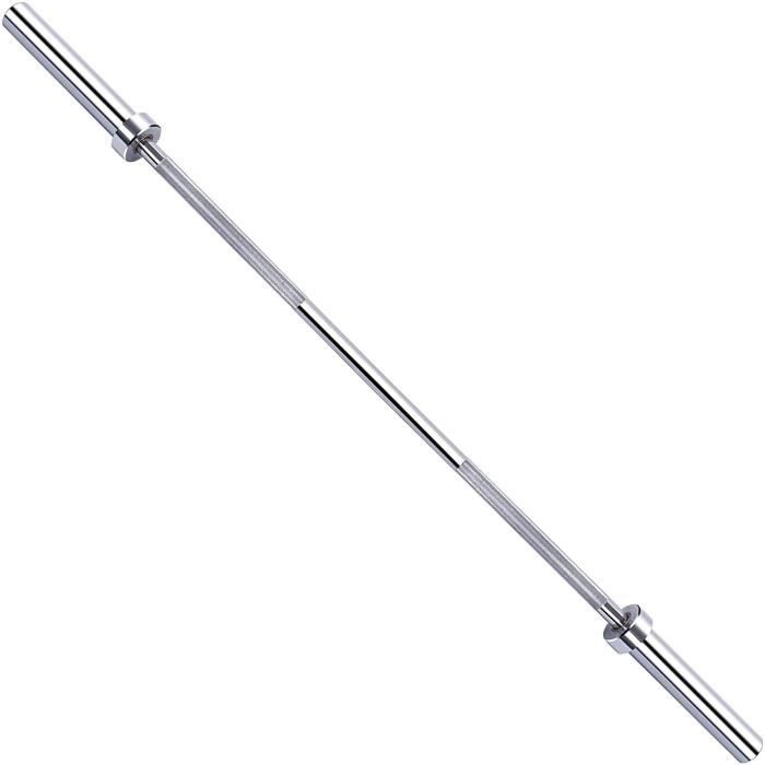 47--59- olympic bar haltérophilie barbell,ø50mm,120cm-150cm barre d haltère professionnelle,4ft 5ft fer barbell bar,solide fo