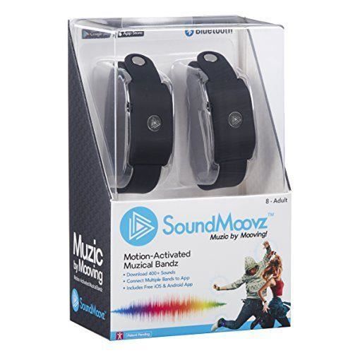Soundmoovz   &ndash   Bracelets Music by Moving pour créer et COMPONER Sons et musique Noir - 41238