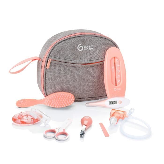 Babymoov Kit de soin pour bébés 9 pcs Couleur pêche et gris