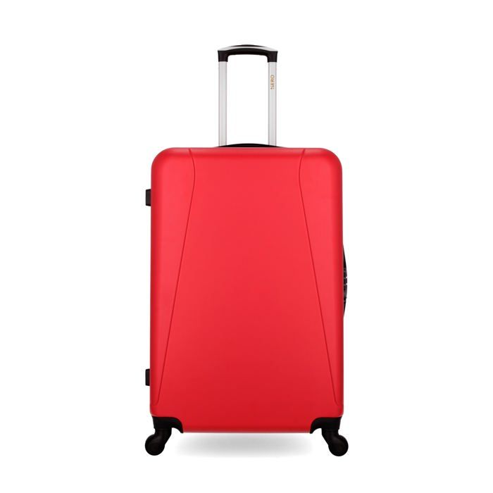 HERO – VALISE GRAND FORMAT - ABS – 75cm – 4 roues – LANZAROTE – ROUGE