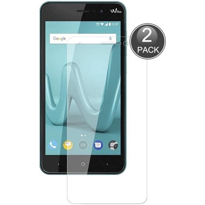Wiko Lenny 4 Plus Protecteur d'écran, 0.26mm HD Protection Anti-Rayures et Anti-Empreintes digitales, 9H Verre trempé Protector