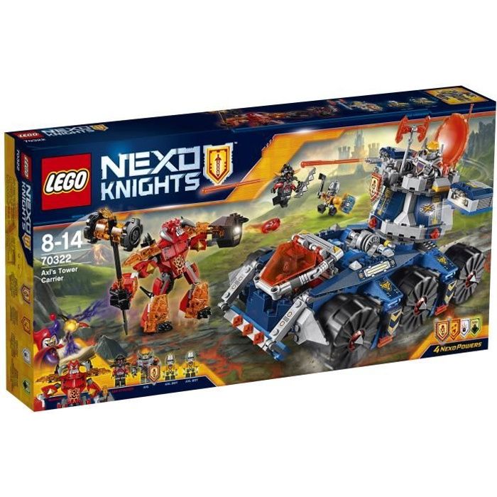 LEGO® Nexo Knights 70322 Le Transporteur de la Tour d'Axl