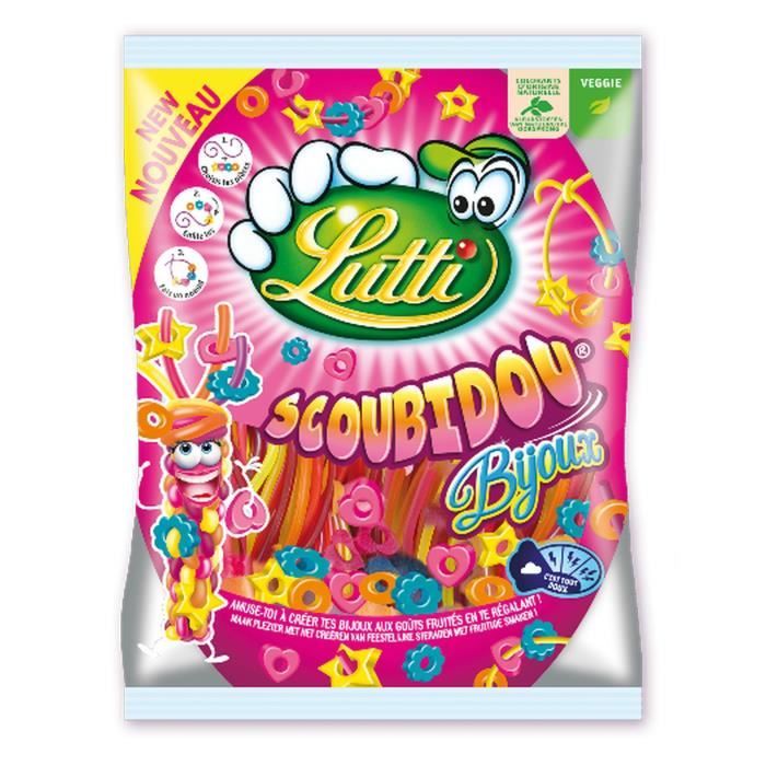 LUTTI Bonbons Scoubidou Bijoux 160g