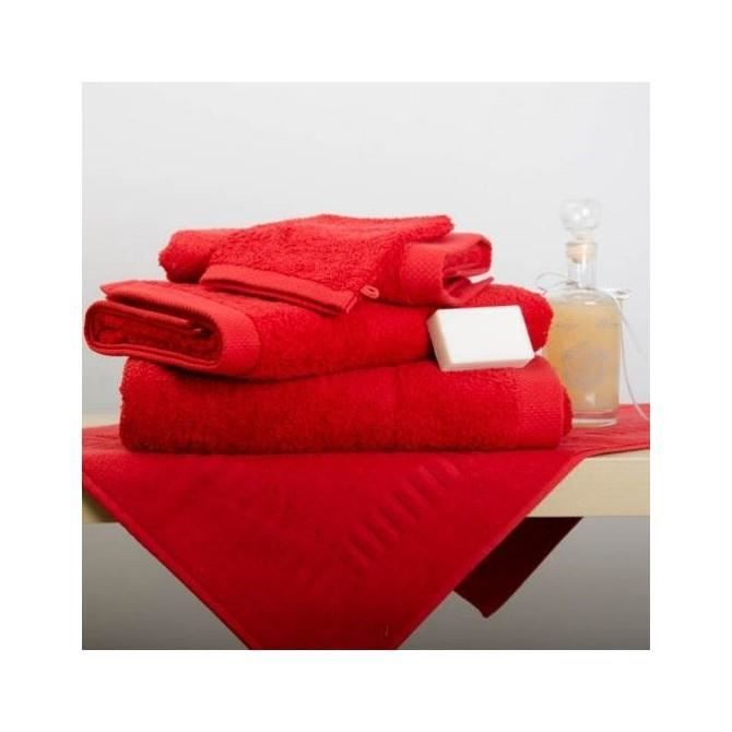 Tapis de bain PURE - Couleur - Rouge, Taille - 50x70