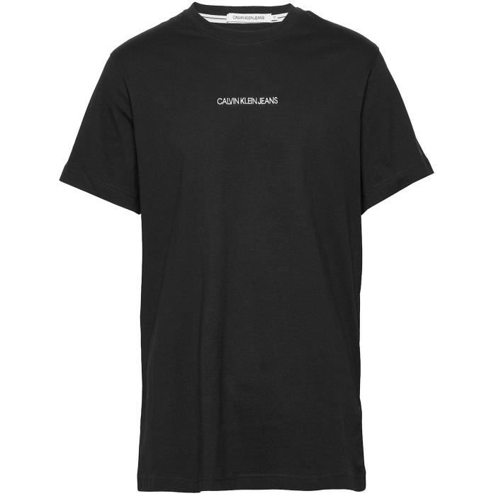 CALVIN KLEIN T-shirt BAE Instit Chest Noir Homme