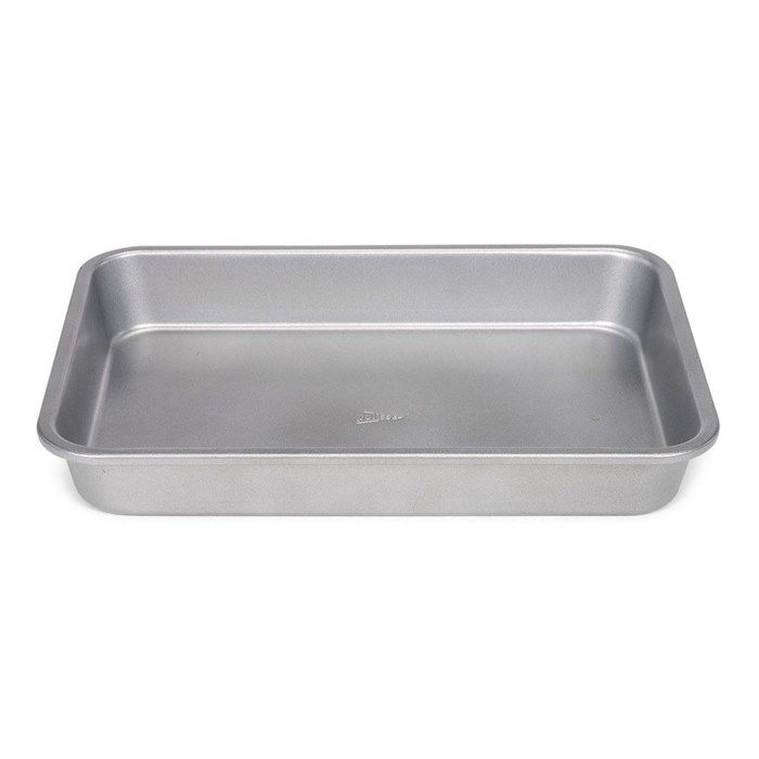 Patisse poêle et rôtissoire 35 x 24 cm acier argent