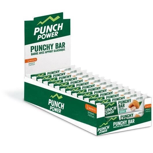 PUNCH POWER - PUNCHY BAR Amande - Présentoir 40 barres
