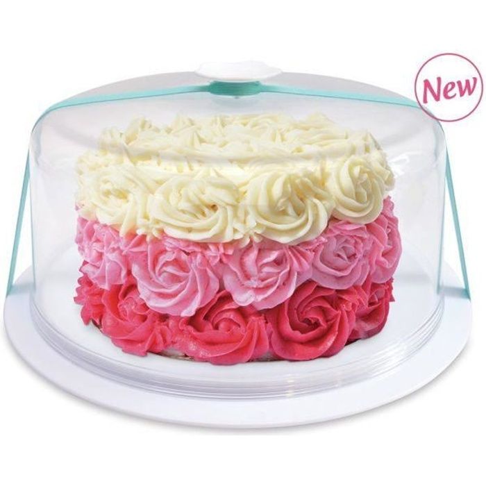 CLOCHE A GATEAUX PRESENTATION ET TRANSPORT (VENDU VIDE)- SCRAPCOOKING