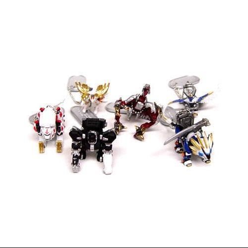 Accroche-Sac TOMY JU88I Zoids Genesis Set de 6 porte-clés