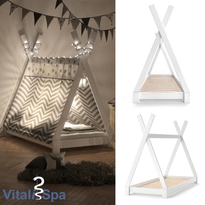 lit pour enfant vitalispa tipi indiens lit caba - Lit cabane : Comment bien le choisir ?