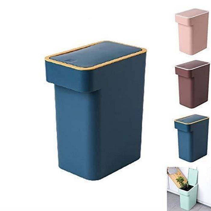 Poubelle De Table Avec Couvercle U2013 Petite Poubelle, Poubelle De Bureau, Mini Poubelle Mignonne