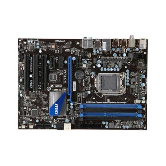 Carte mère MSI P55-GD65 Intel P55 LGA 1156 4xDDR3 SDRAM 16 Go ATX - Msi
