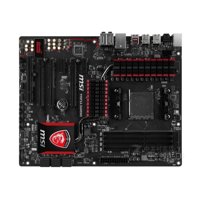 Carte mère MSI 990FXA GAMING AMD 990FX Socket AM3/AM3+ 4xDDR3 SDRAM 32 Go ATX - Msi