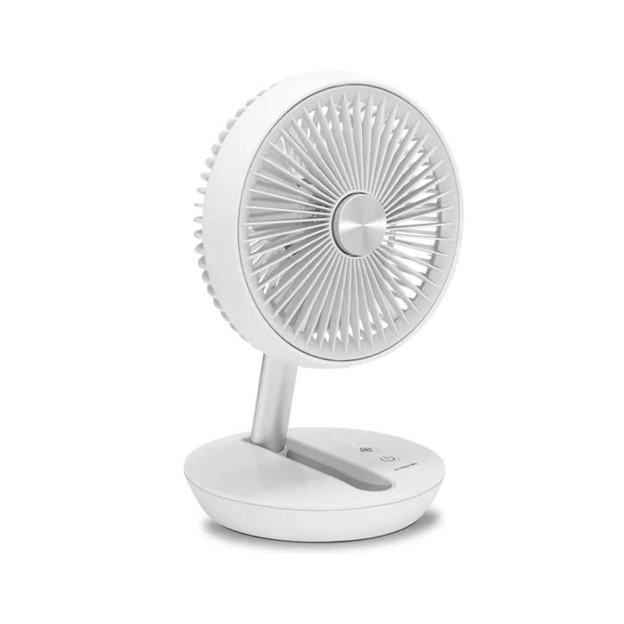Ventilateur de table sans fil TROTEC TVE 2 W — pliable inclinable 180° 4 h dautonomie USB 4 vitesses - Trotec