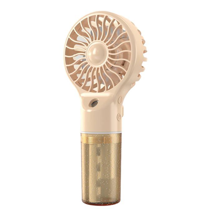 Ventilateur brumisateur portatif rechargeable 4 vitesses réglable Petit ventilateur de