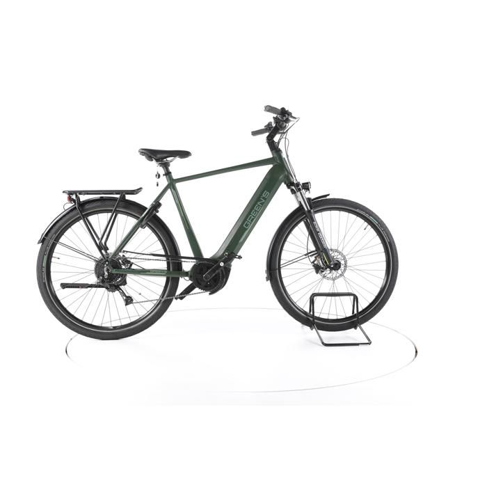 Vélo électrique - Greens Richmond - vert - Vélo électrique de trekking - Bosch 500 Wh Reconditionné - Green's