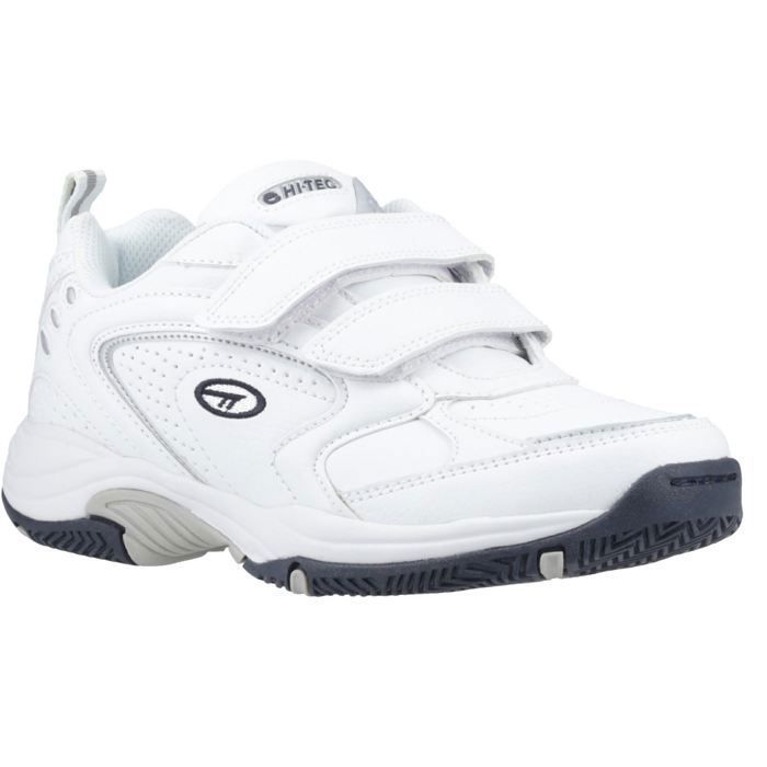 Baskets - HI-TEC - Blast Lite EZ - Blanc - PU Souple - Semelle Non Marquante Baskets - HI-TEC - Blast Lite EZ - Blanc - PU Souple - Semelle Non Marquante