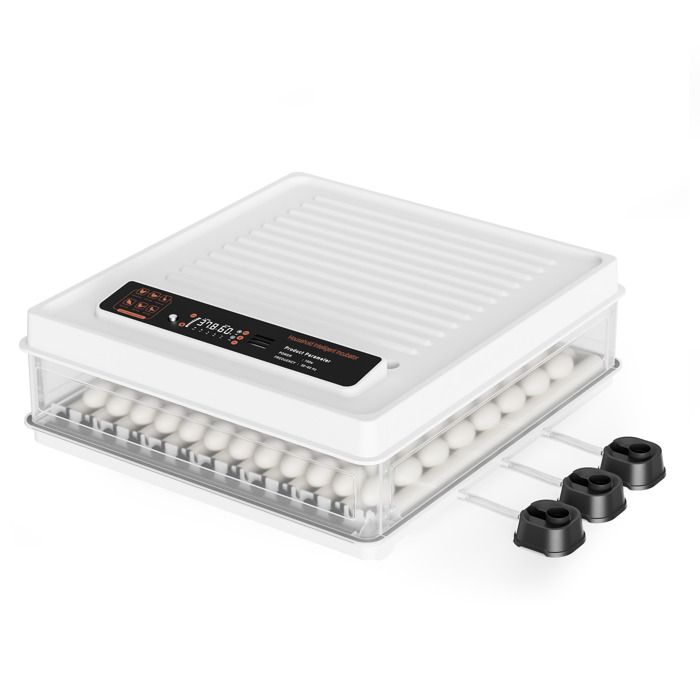 Meilleurs prix pour Fudajo Couveuse poussin automatique – 45 W – pour 128 œufs – Système h